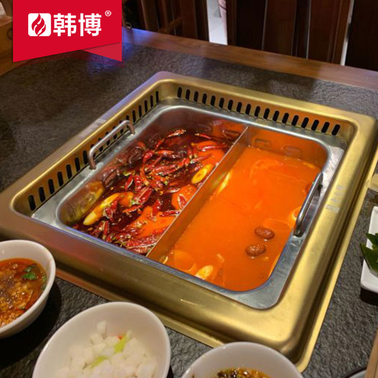 無煙火鍋銅火鍋鍋可定制