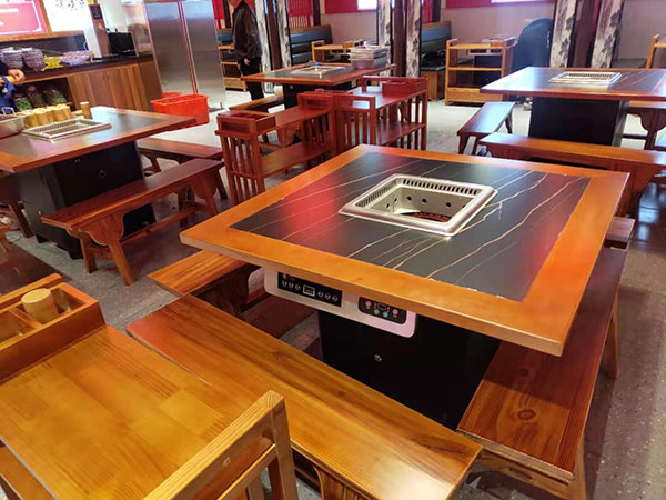 無煙火鍋桌有哪些材質(zhì)可選？