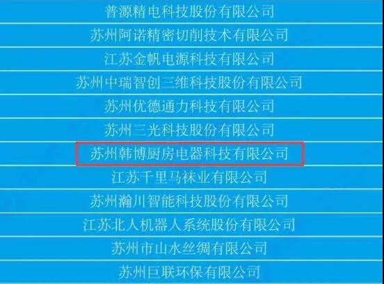 喜報！韓博科技入選省工業(yè)設(shè)計中心擬認定名單！