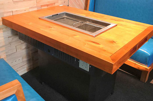 無煙燒烤桌 無煙燒烤桌