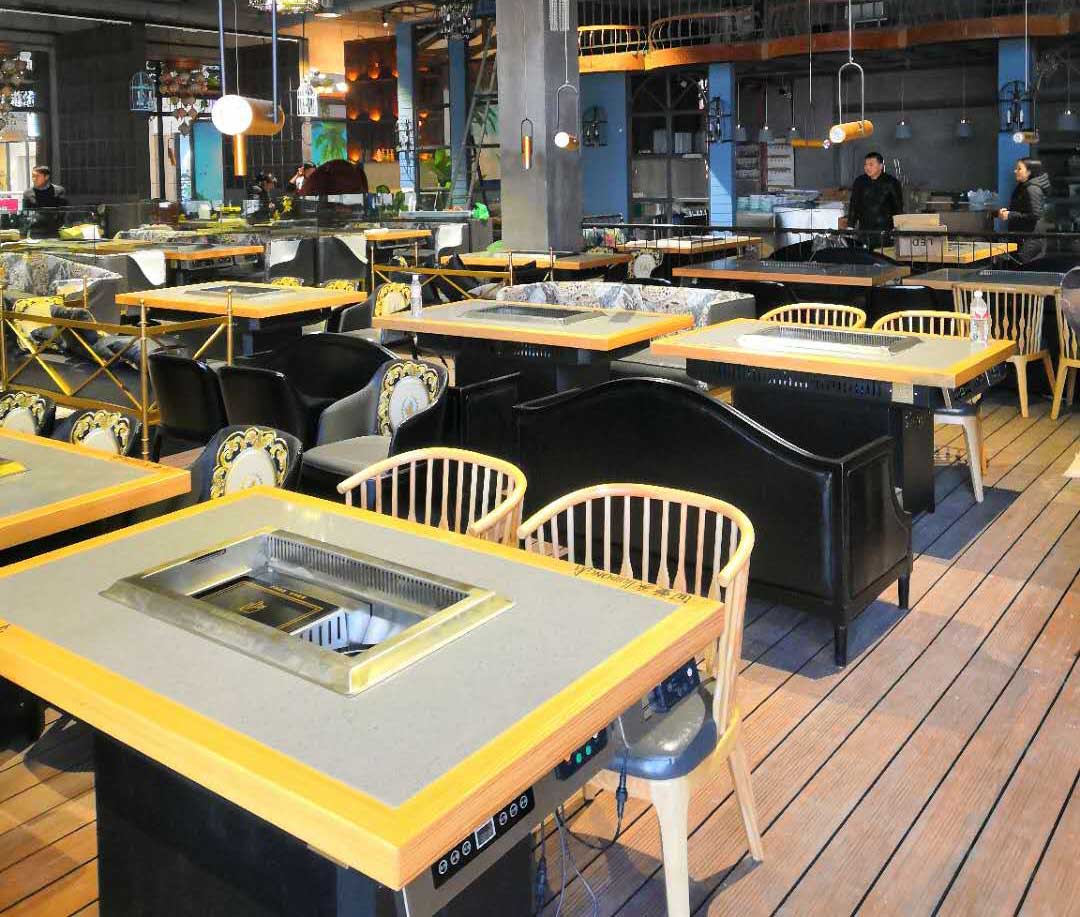 無煙燒烤桌 無煙燒烤桌