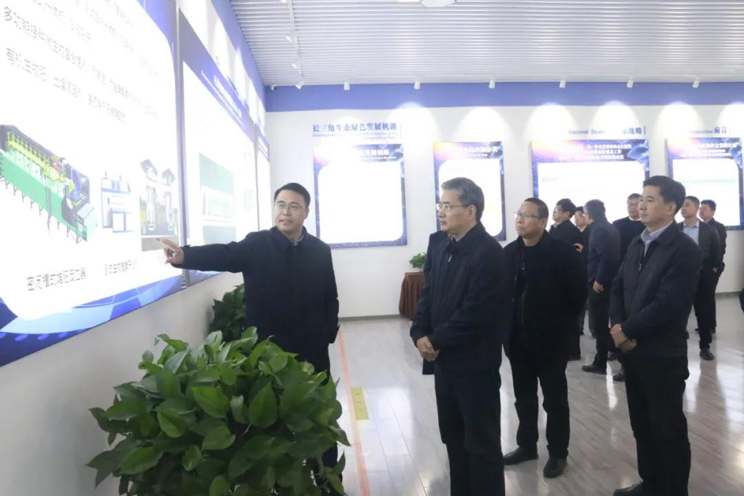 蘇州市委副書記朱民視察調(diào)研環(huán)太湖有機(jī)廢棄物處理利用示范中心（臨湖）(圖2)
