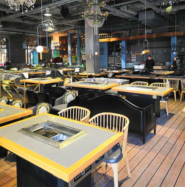 無煙燒烤桌 無煙燒烤桌