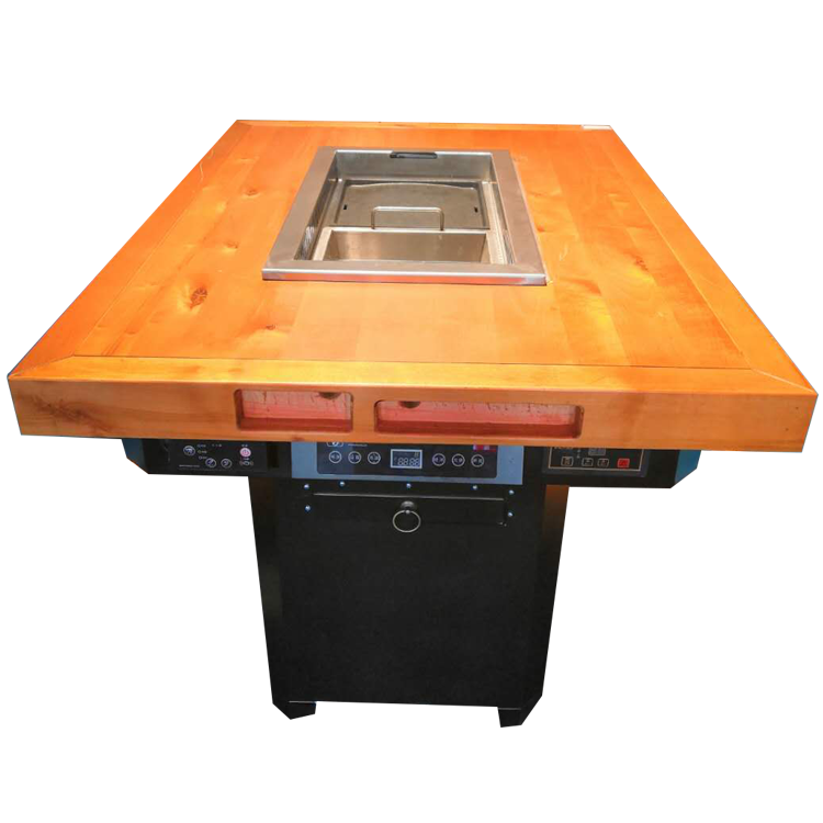 無煙烤涮一體桌